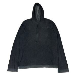 Roberto Collina Italy Textured Terry Hoodie Men's 54/2XL Quiet Luxury